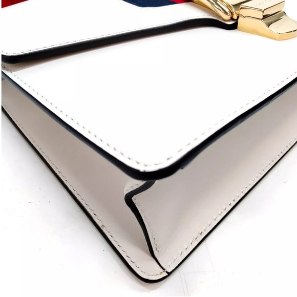 Gucci Crossbody bag Sylvie White Leather - Picture 6 of 16